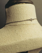 "Tiffany & Co." 80's-90's Sculptural triple bow necklace