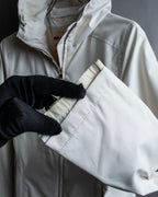 "PRADA SPORT" Double zipper hooded jacket