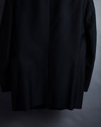 "YVES SAINT LAURENT" Strongly tailored shaped wool set up