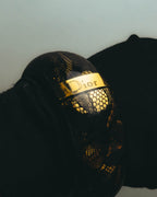 “Dior” 2002-2010 Lace embedded lucite bangle