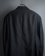 "ARMANI COLLEZIONI" Deep charcoal pinstripe set up