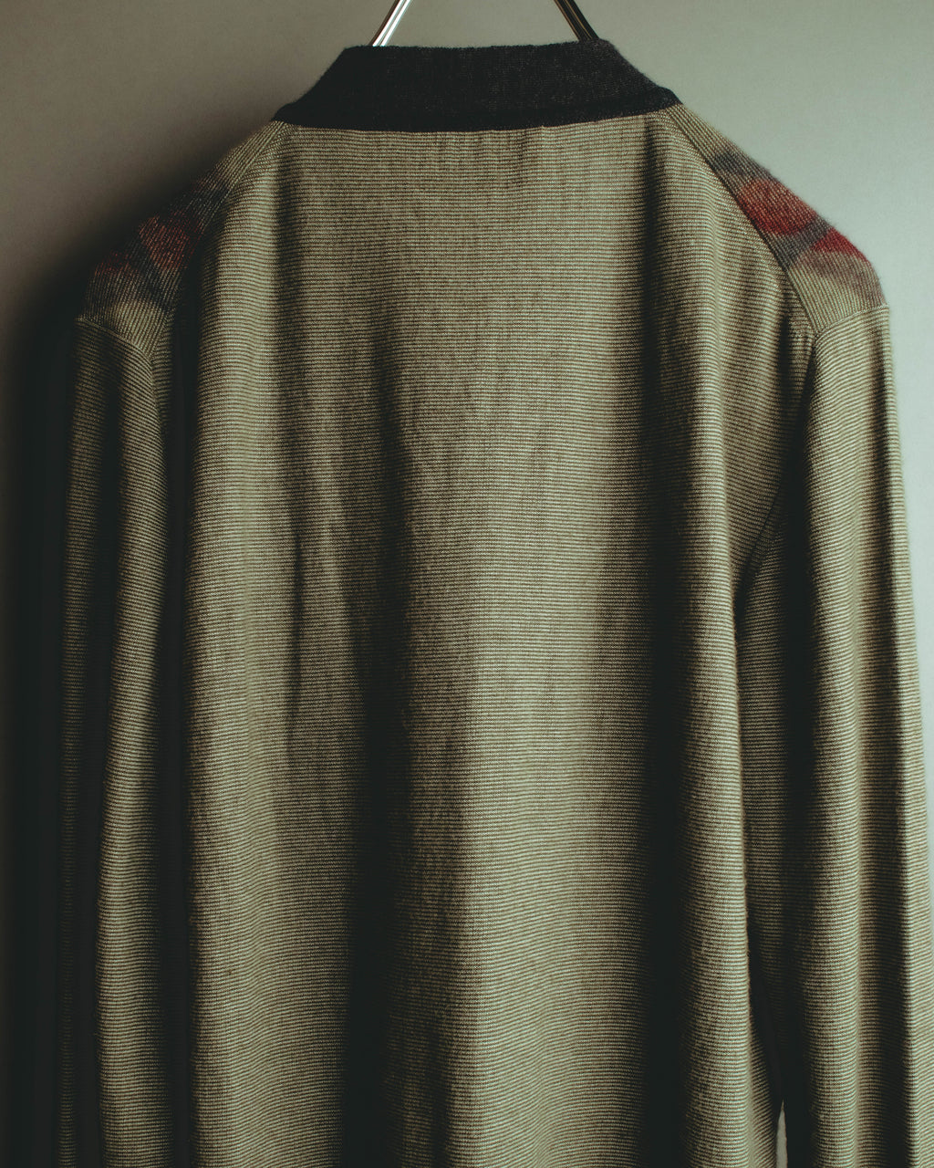 –SPECIAL– "Hermès" 90's-00's Plaid cashmere cardigan