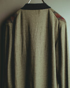 –SPECIAL– "Hermès" 90's-00's Plaid cashmere cardigan