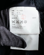 "tricot COMME des GARCONS" Fringe cut design tailored jacket