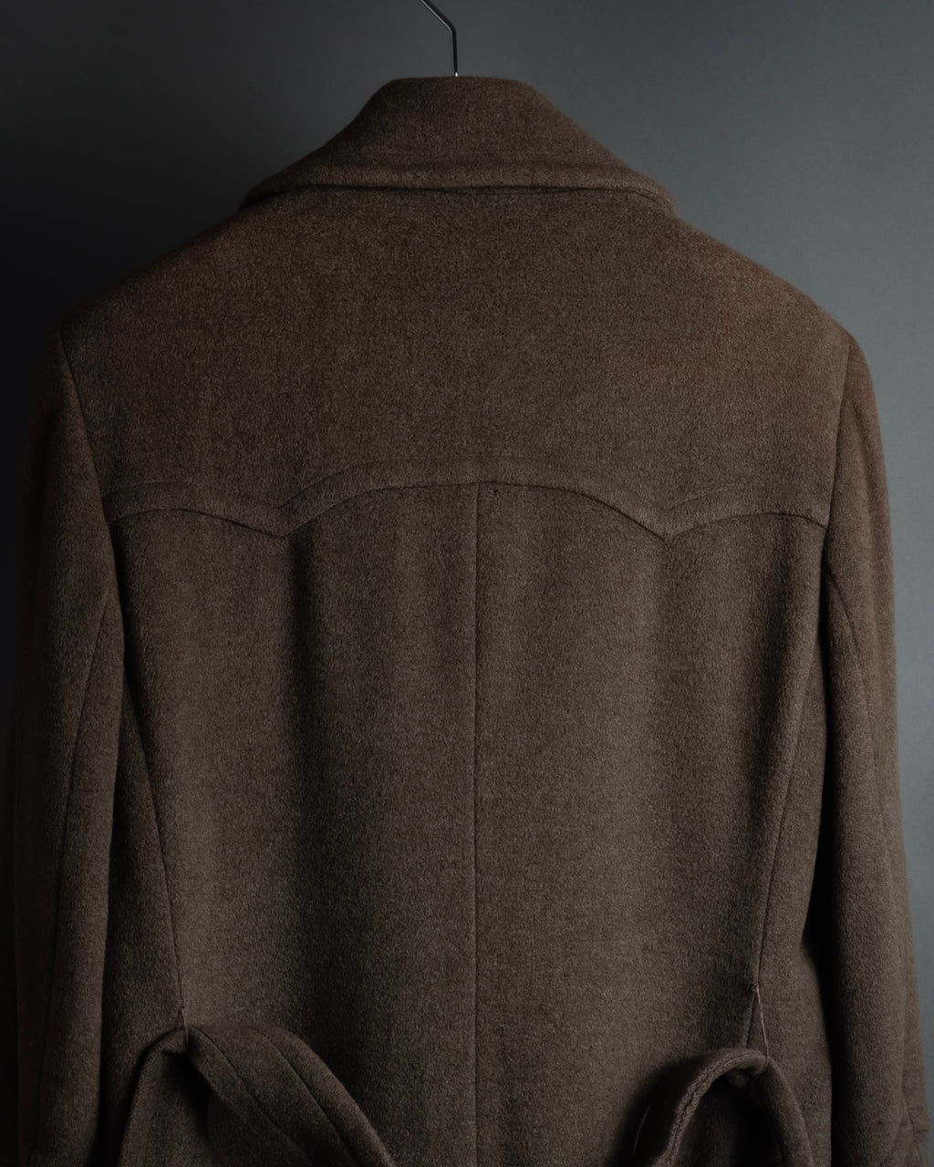 -SPECIAL- “GUCCI × ZAMASPORT” 1989–1994 Double Breasted Long Coat