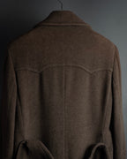 -SPECIAL- “GUCCI × ZAMASPORT” 1989–1994 Double Breasted Long Coat