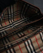 “Burberrys” 80’s-90’s Heritage leather bag