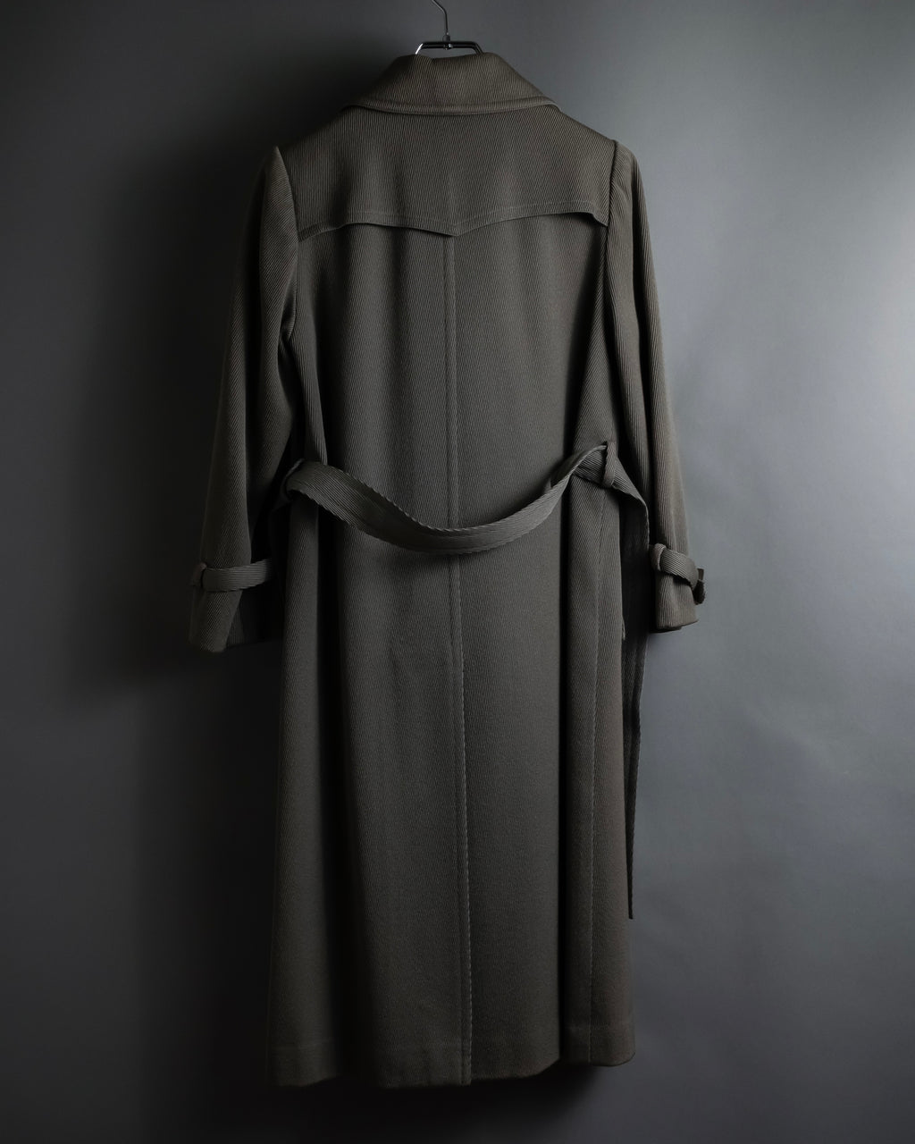 "Christian Dior" 70’s Classically tailored belted trench coat
