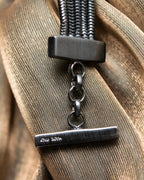 "Ferragamo" Gancini motif five row bracelet