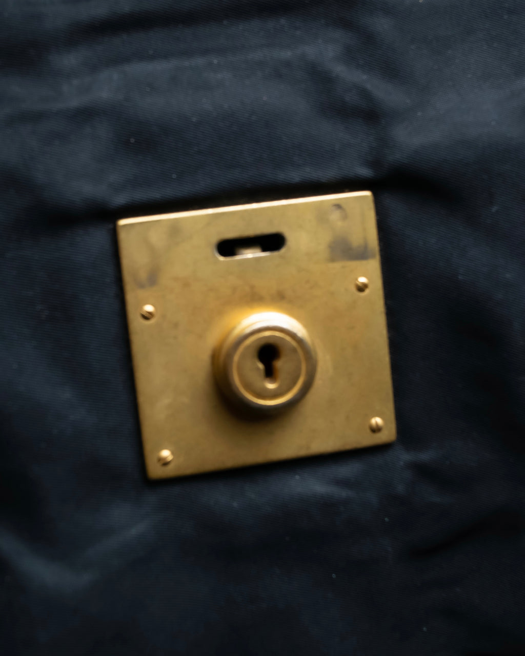 “JIL SANDER” Gold buckle 2 way nylon hand bag