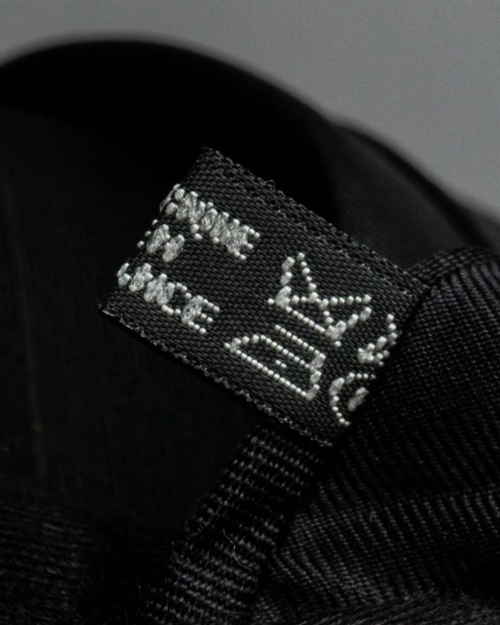 "JEAN PAUL GAULTIER" Tribal circle motif design striped silk neck tie