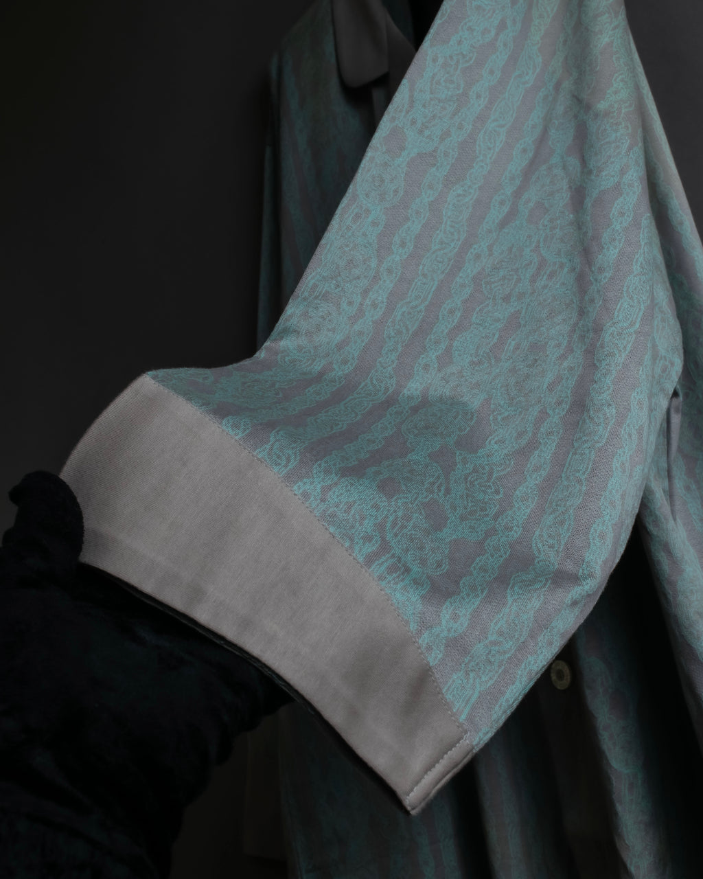 "CELINE" Chain motif pattern relaxed pajama set up