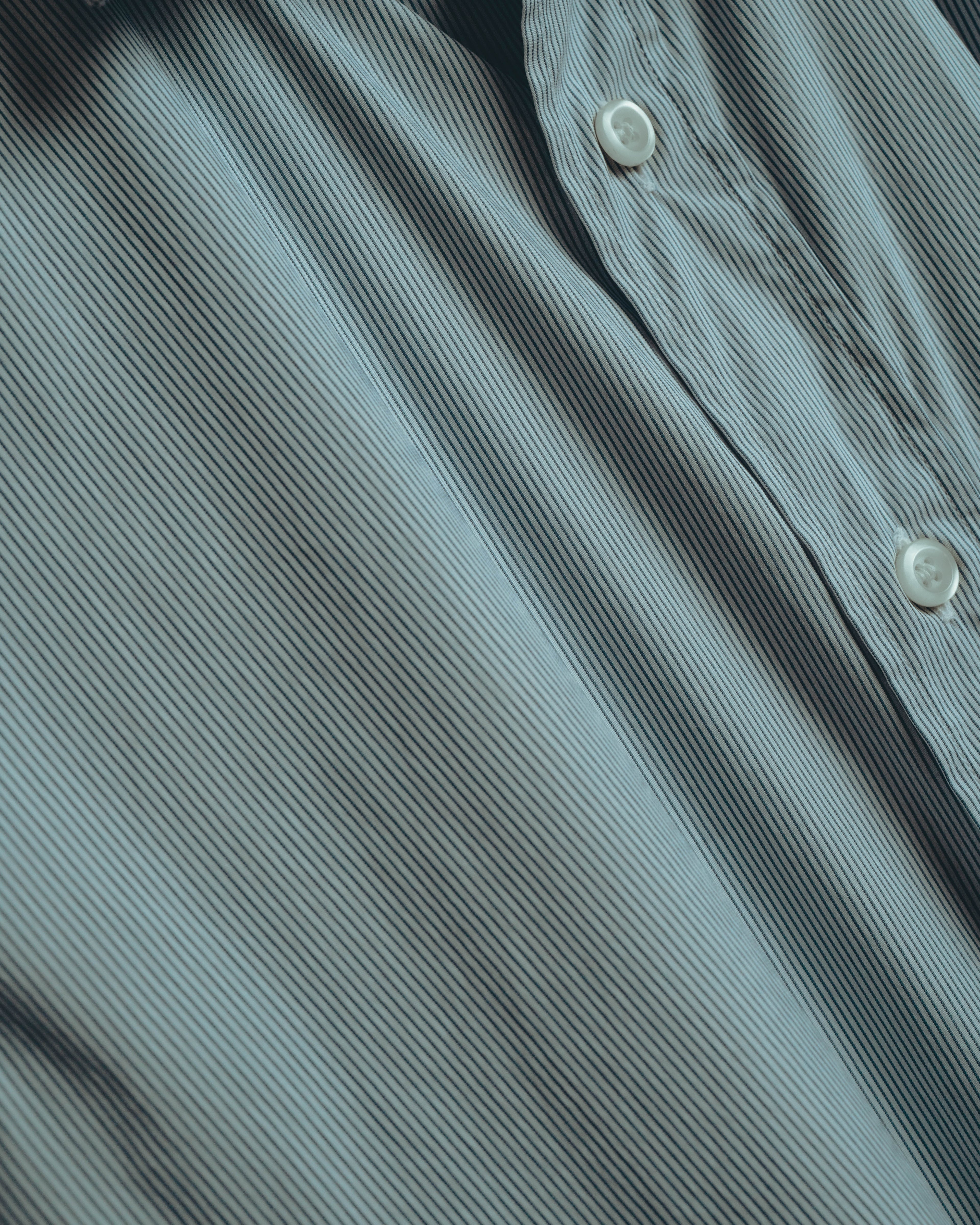 “PRADA” 2010’s fine striped slim-fit shirt
