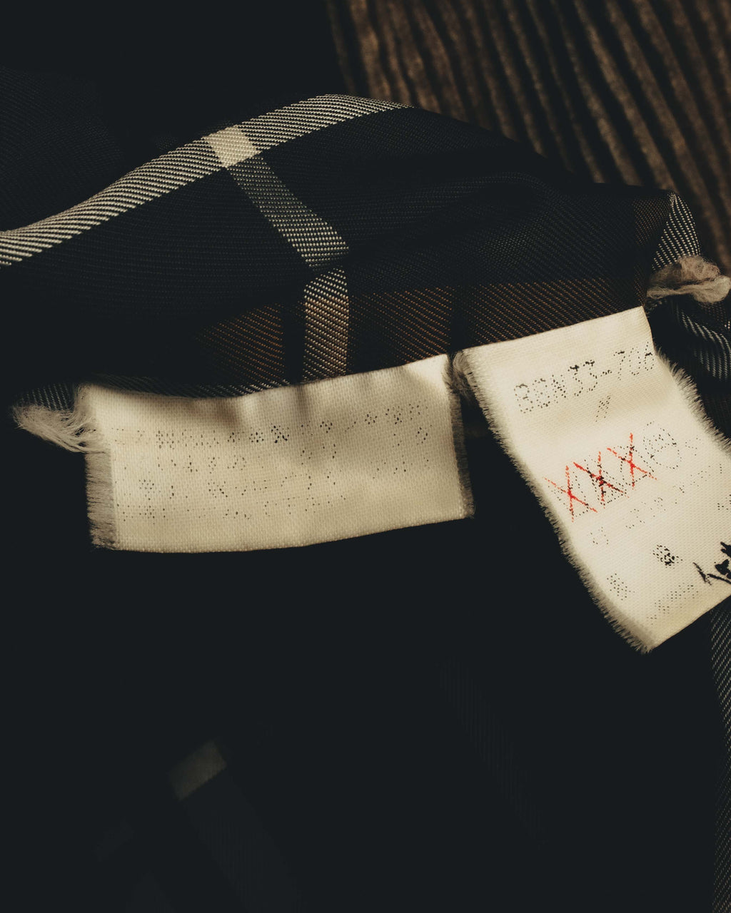 "Burberrys" 80's-90's Relaxed corduroy car coat
