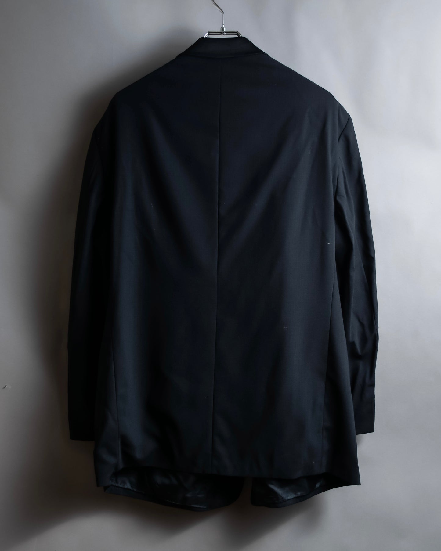 "EDUARD DRESSLER" Shawl collar glossy tuxedo jacket