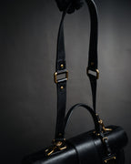 –SPECIAL– “DOLCE & GABBANA” 00’s-10’s Miss orient padlock leather satchel