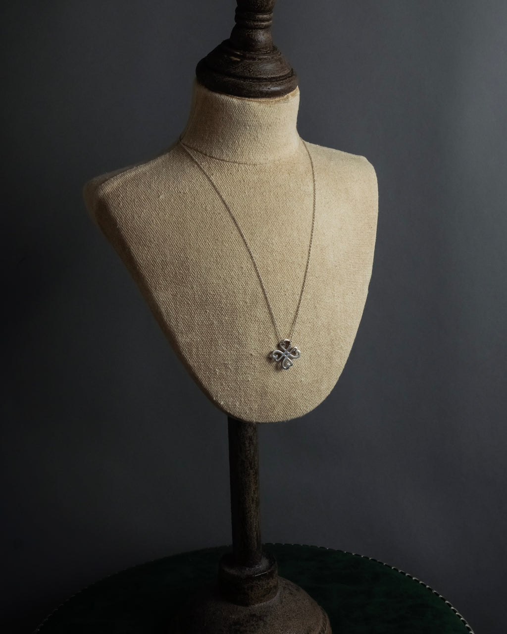 "Tiffany&Co" Clover motif silver 925 necklace