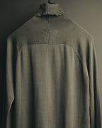 "Theatre PRODUCTS" 00's-10's Silk wool turtleneck knit sweater