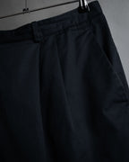 “Maison Margiela” 2019SS Cotton draped culotte shorts