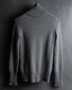 "GUCCI" Cashmere brand double zipper blouson