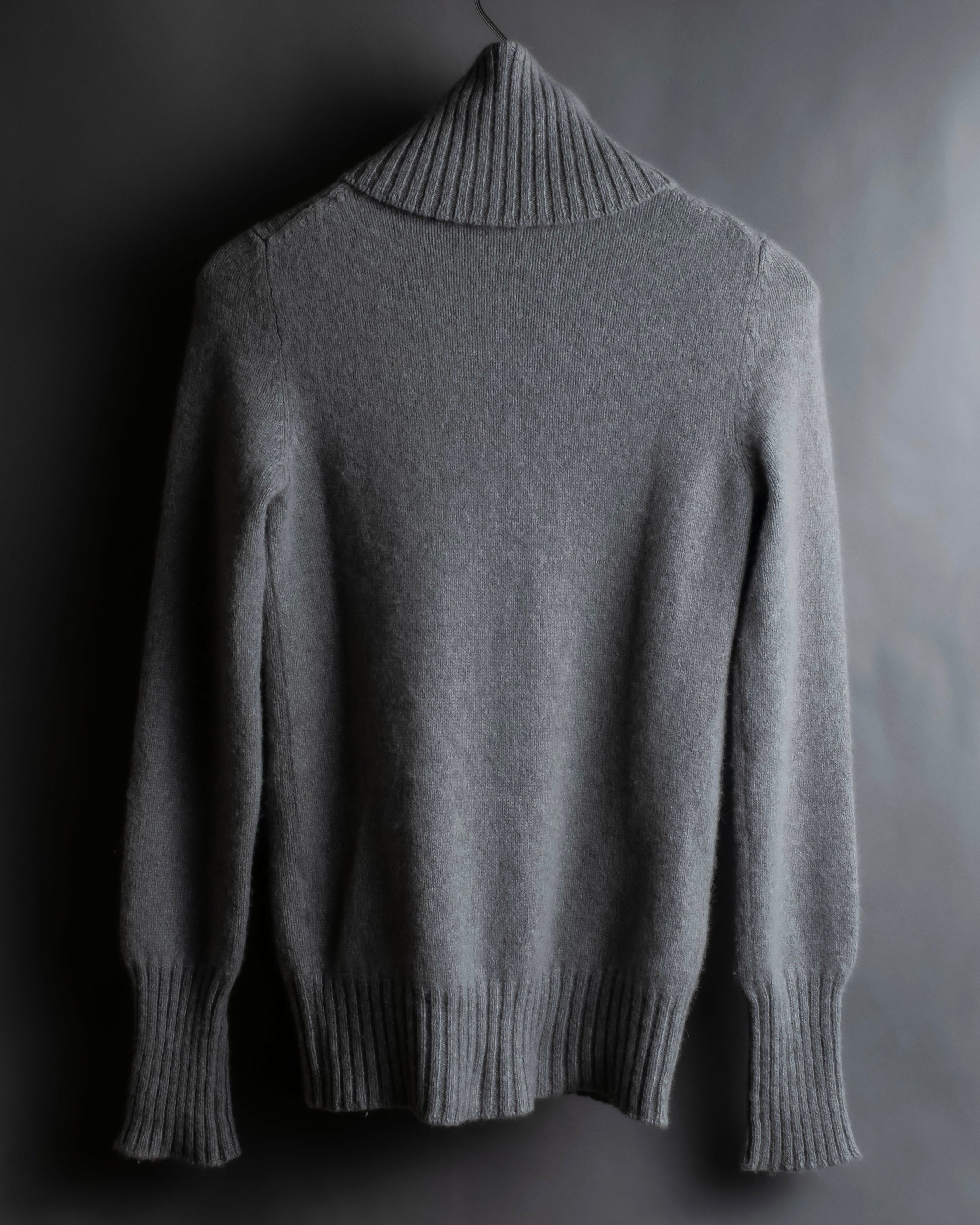 "GUCCI" Cashmere brand double zipper blouson