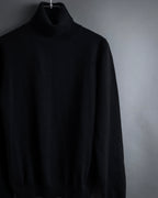 "PRADA" High-gauge folded turtleneck knit