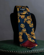 "CHANEL" Jewelry pattern silk necktie