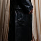 "GIANFRANCO FERRE" Oversized lamb leather chester coat