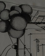 "HERMES" La Musique des Sphères Carre 90 silk scarf