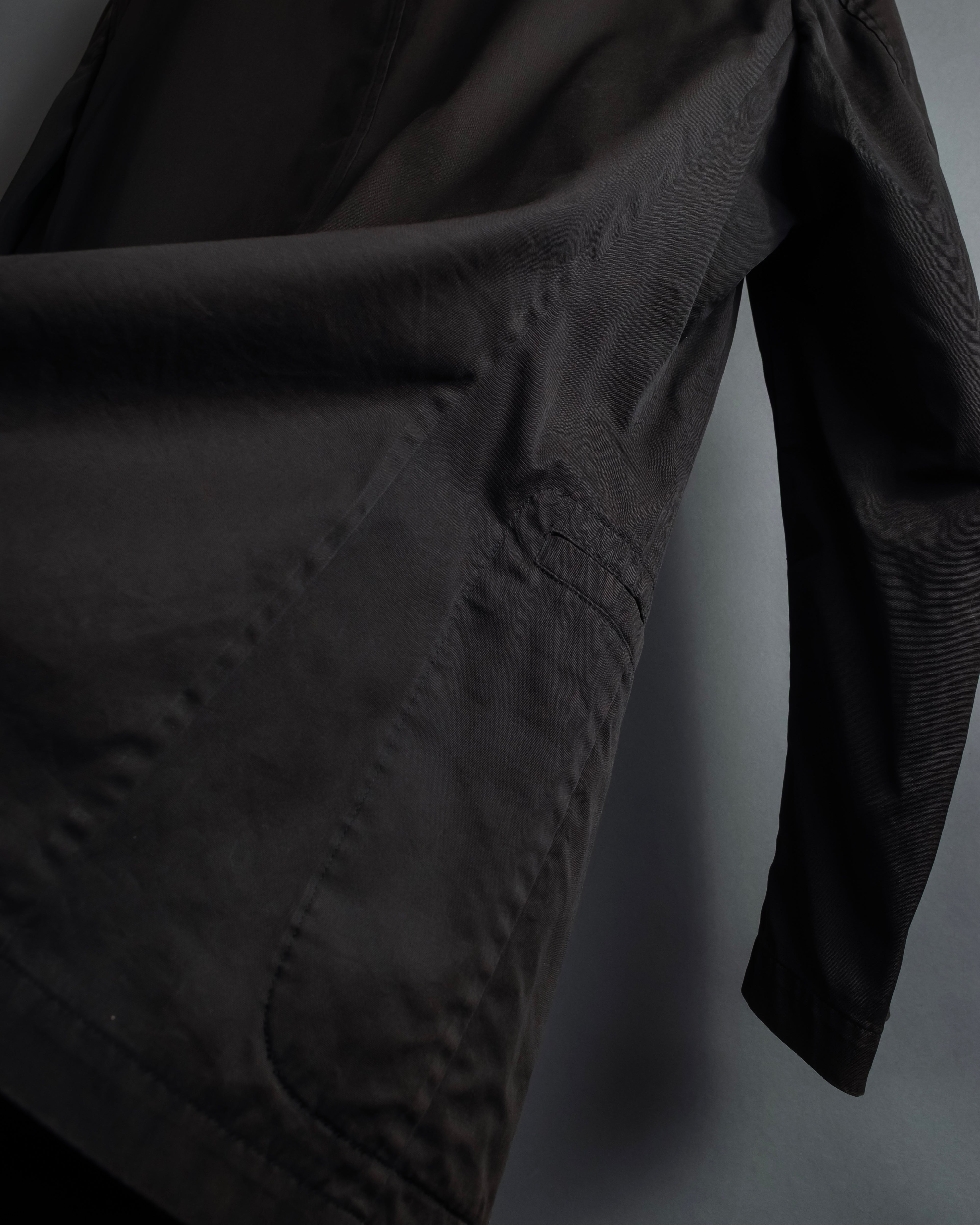 "BURBERRY" Cotton faded tailored jacket