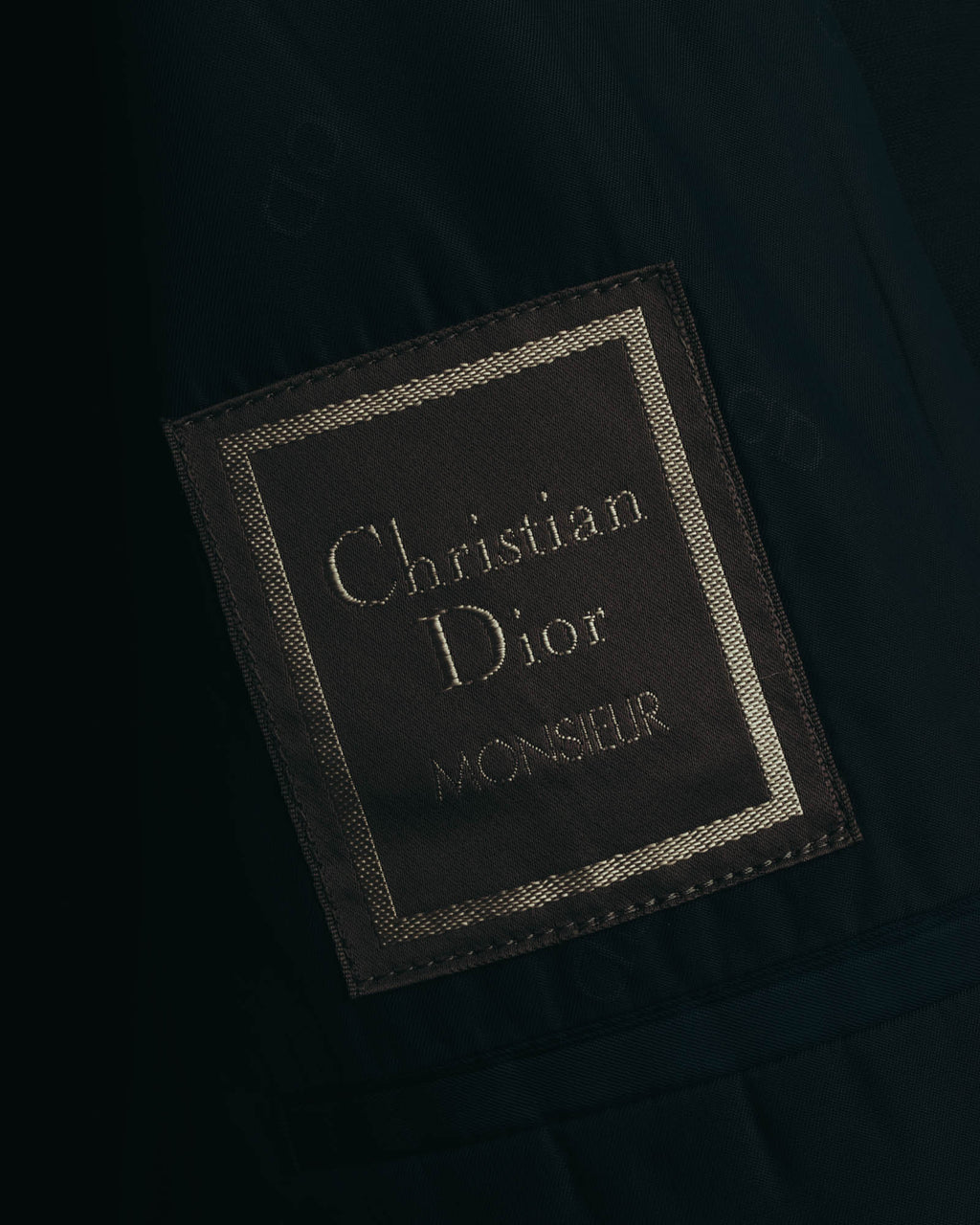 "Christian Dior" 80's-90's Mohair wool two-piece suit