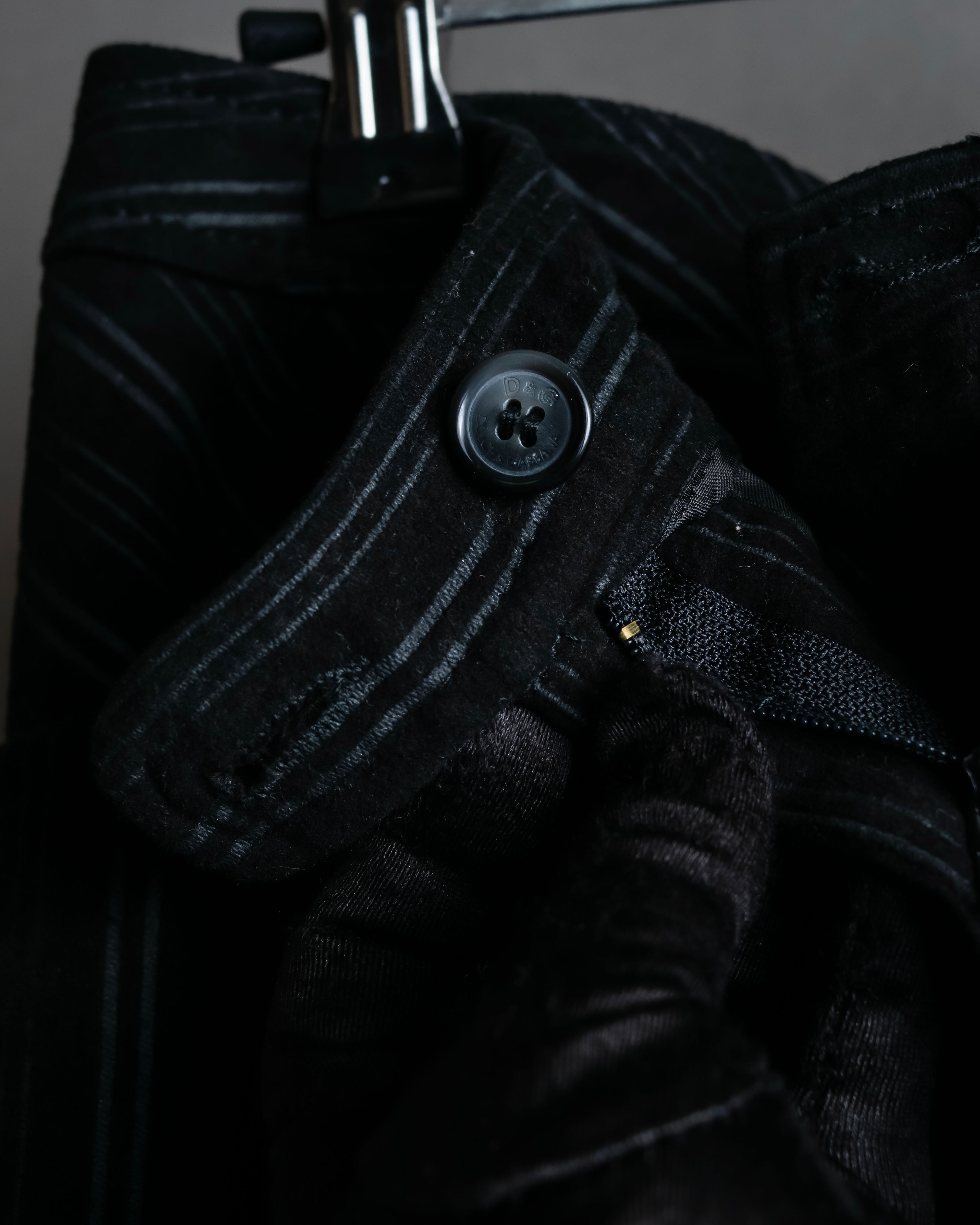 "DOLCE &amp; GABBANA" Pinstripe double-finished slacks