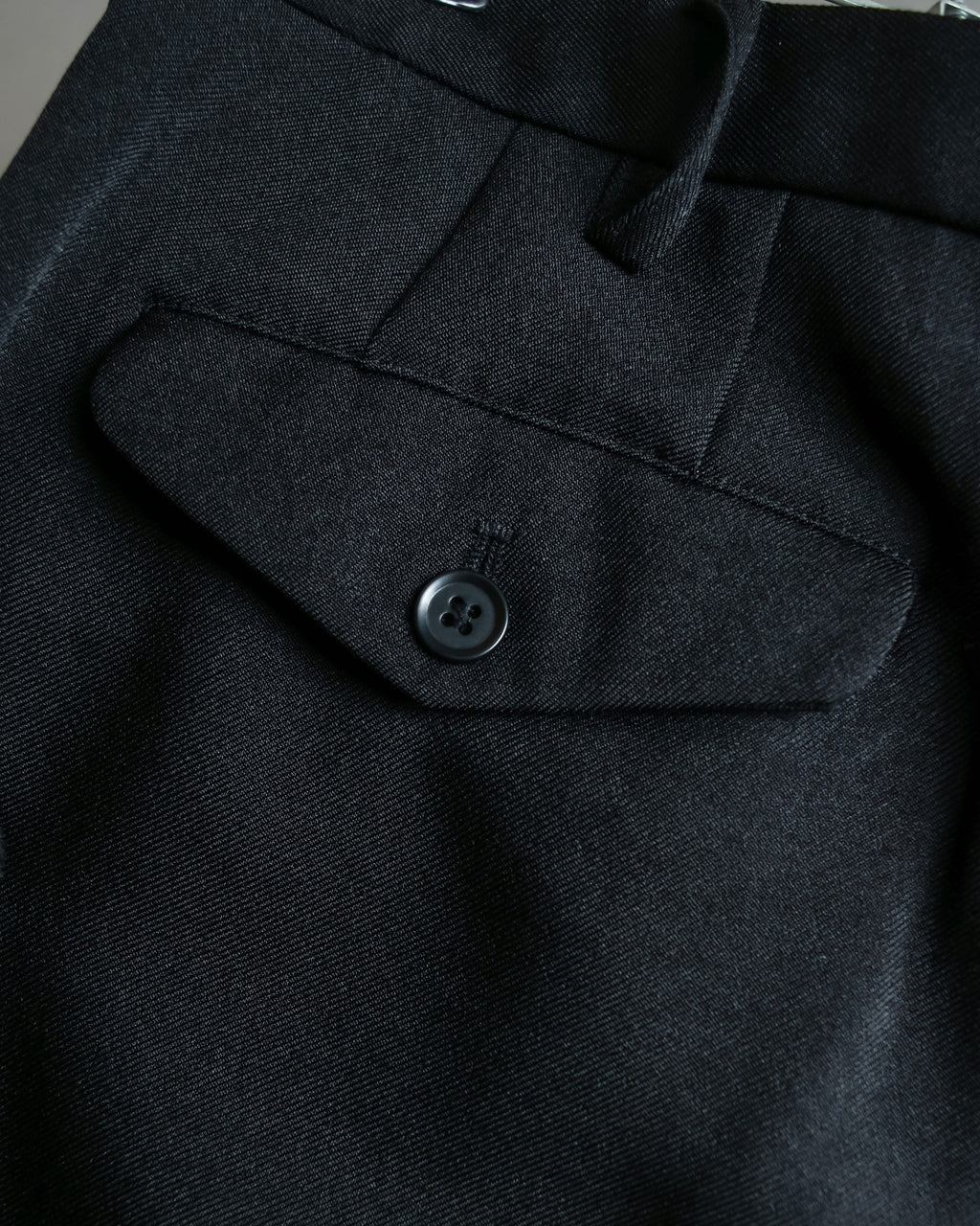 "COMME des GARCONS HOMME PLUS" 19SS Cut-off design slacks