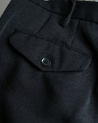 "COMME des GARCONS HOMME PLUS" 19SS Cut-off design slacks
