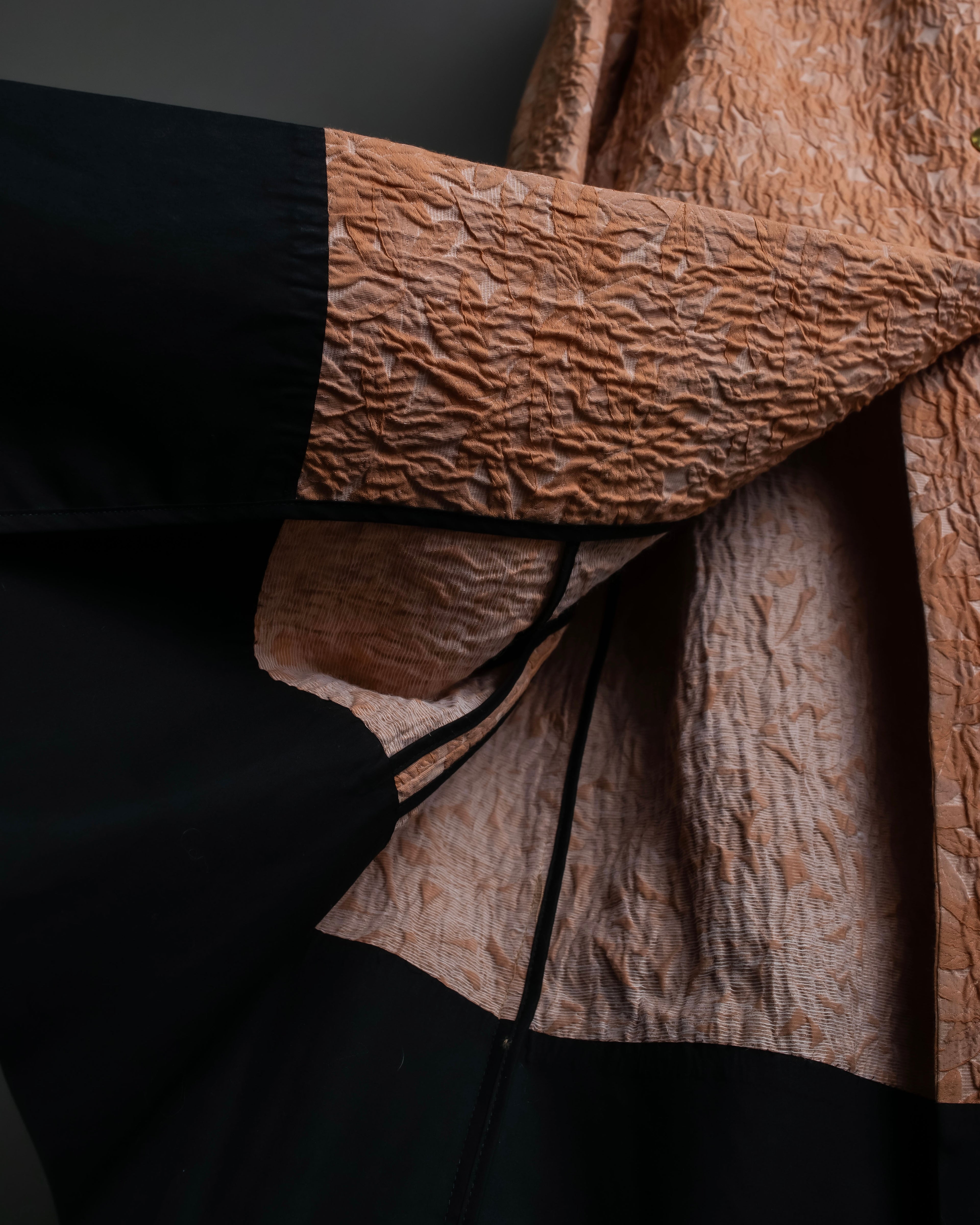 “MARNI 13SS” flower embossed attached design jacket