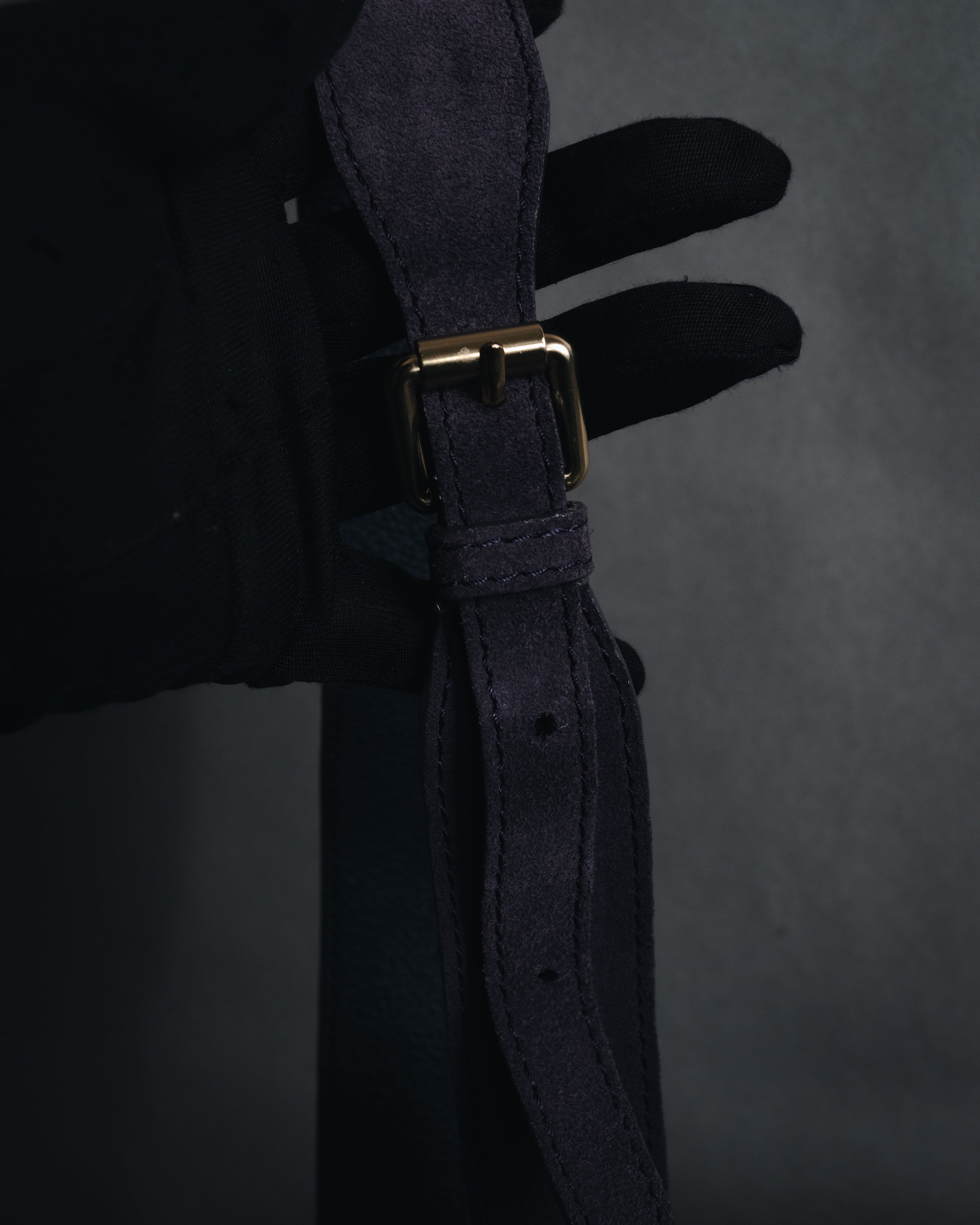 "See By Chloé" 2010s Suede tassel saddle Collins shoulder bag