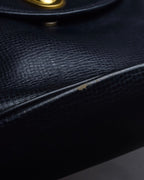 "Christian Dior" Vintage logo design leather hand bag