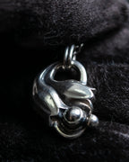 "GEORG JENSEN" Lily of the valley motif earrings