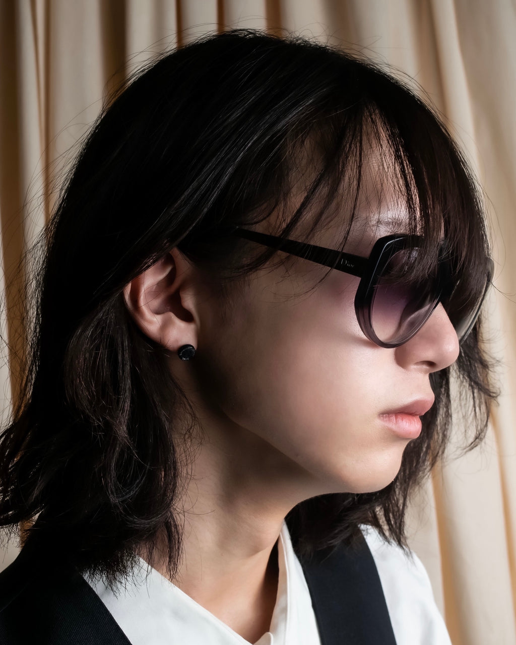 "Dior" Large butterfly frame gradient lens sunglasses