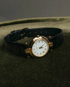 -SPECIAL- "BALENCIAGA" 80's-90's Classic round wristwatch