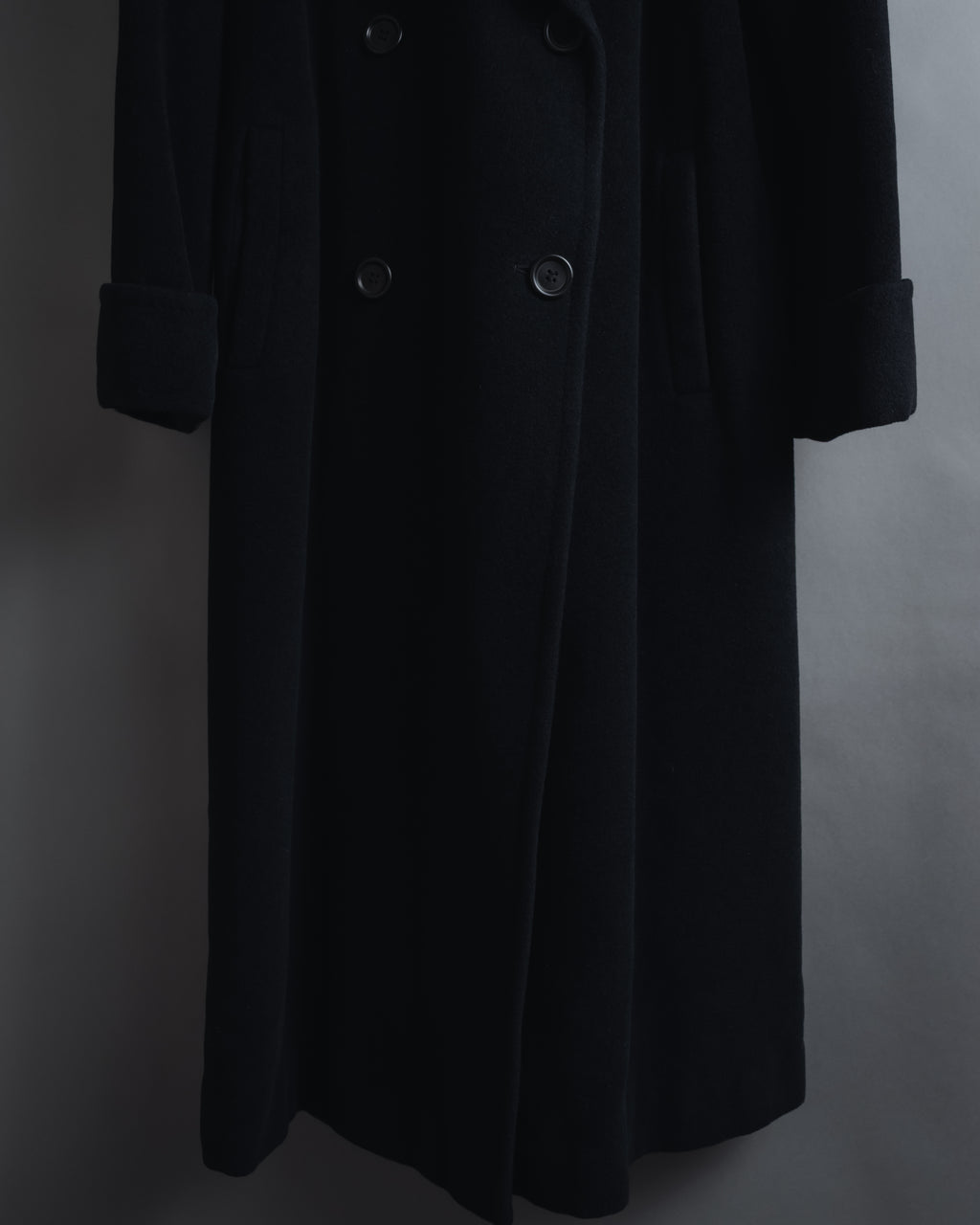 “SOPRANI DONNA” Tailored double-breasted long coat