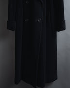“SOPRANI DONNA” Tailored double-breasted long coat
