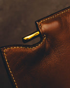 -SPECIAL- "Hermès" 80's Structured leather shoulder bag