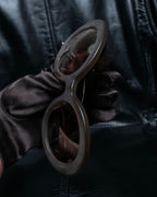 “PRADA” Minimalist Baroque black sunglasses