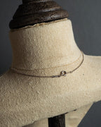 "Tiffany&Co" Elsa Peretti double teardrop motif pendant