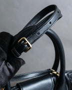 "MIU MIU" Matelasse design 2way leather bag