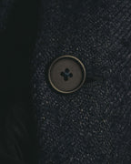 "BOTTEGA VENETA"  Late 90's-early 00's textured tailored short coat