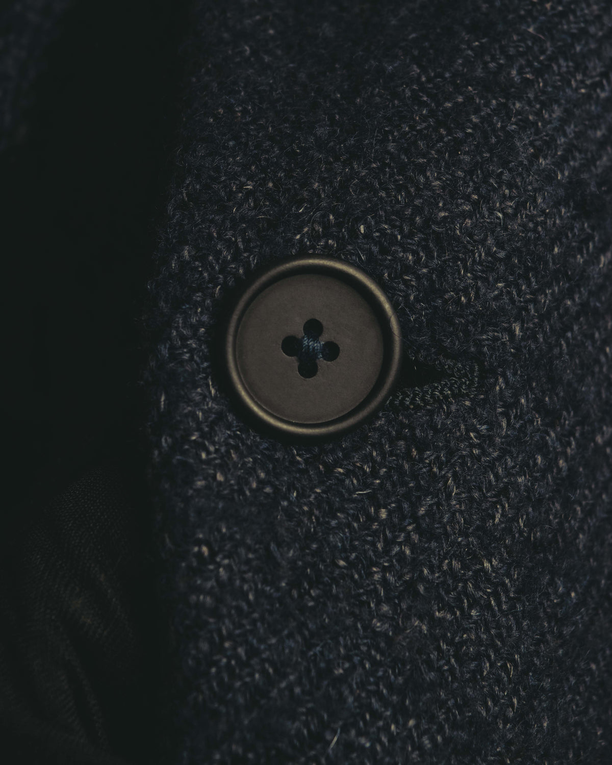 "BOTTEGA VENETA"  Late 90's-early 00's textured tailored short coat