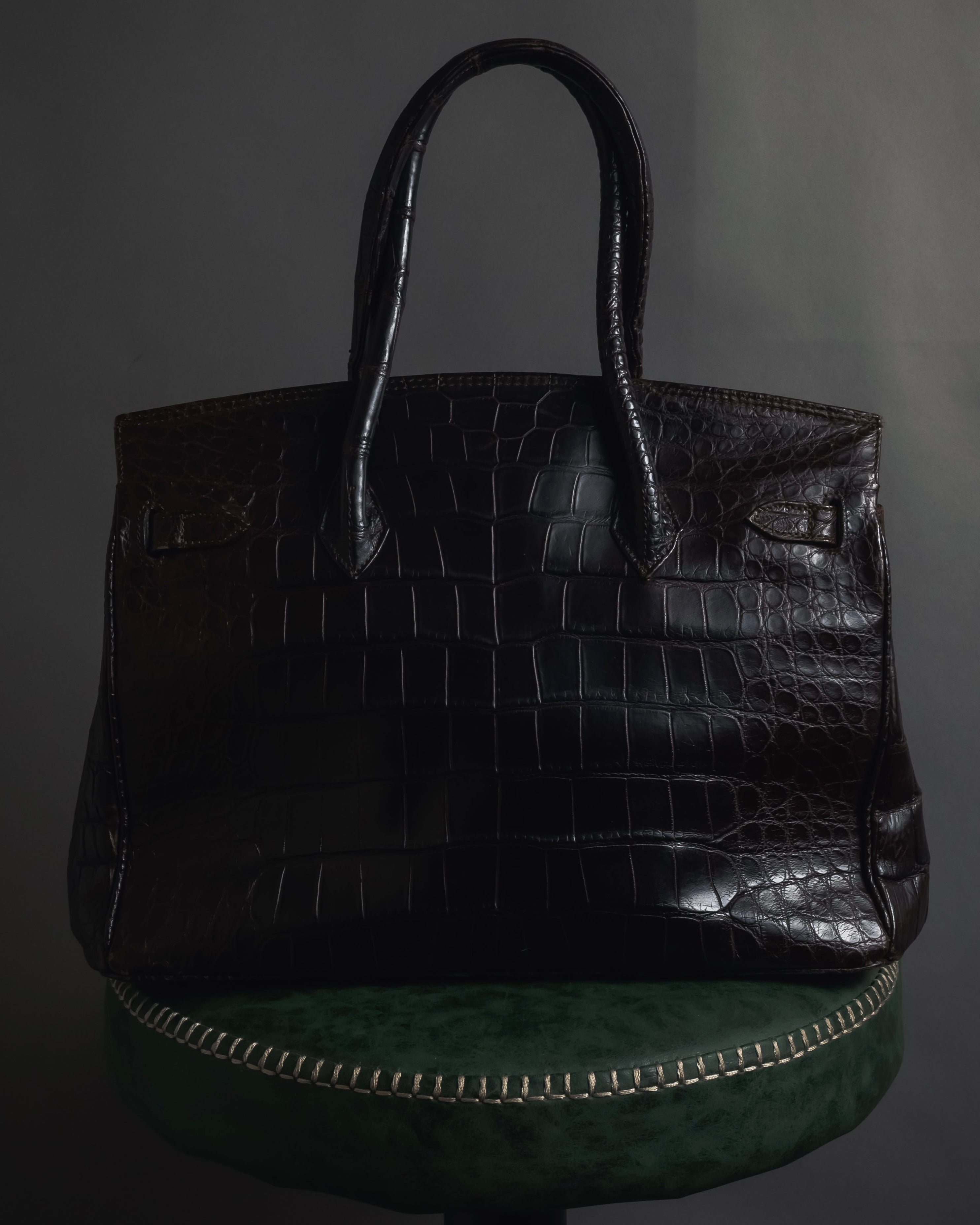 -SPECIAL- "Pierre Cardin"
90’s real crocodile leather top handle bag