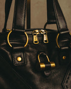 -SPECIAL- “Yves Saint Laurent” 00’s-10’s Muse leather handbag